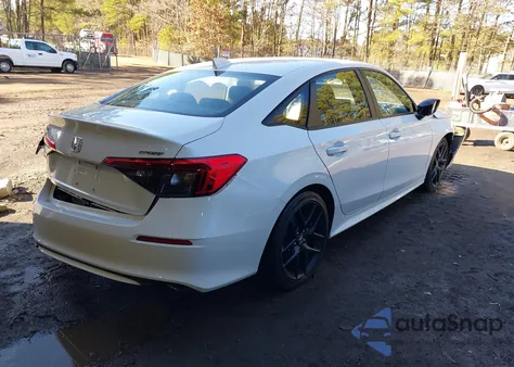 2023 Honda Civic Sport z USA, uszkodzony, nr VIN 2HGFE2F59PH521834